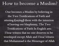 how to become muslim