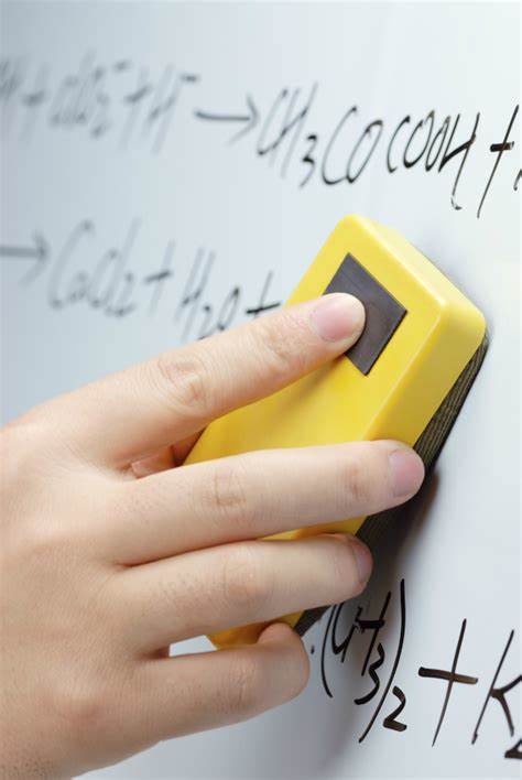 how to clean dry erase board